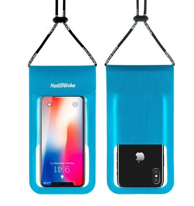 Гермочехол Naturehike для смартфона CB02 IPX8 6 inch NH18S002-D blue  