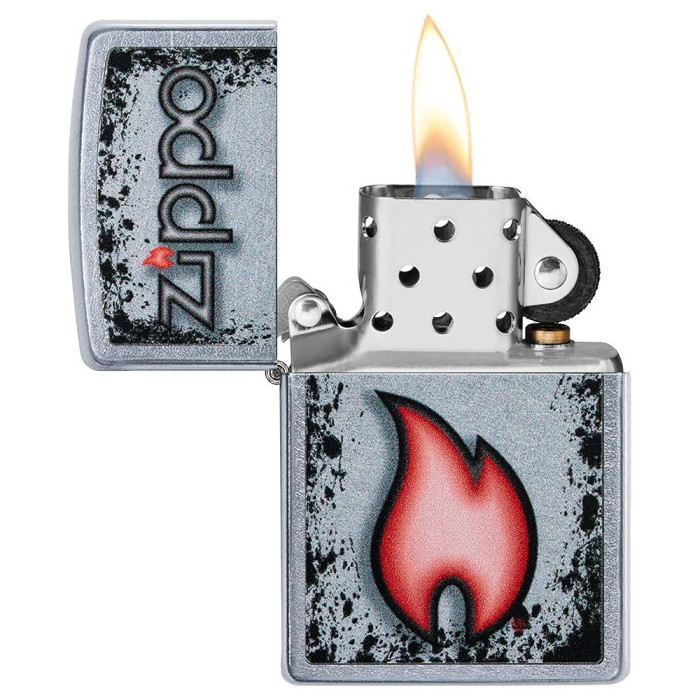 Зажигалка  Zippo Flame Design 49576  
