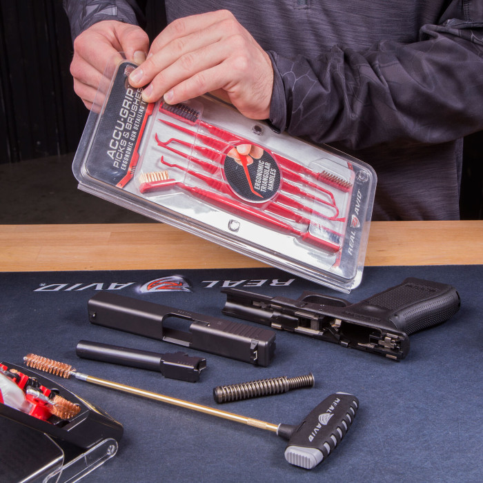 Набор для чистки Real Avid Accu-Grip Picks & Brushes  