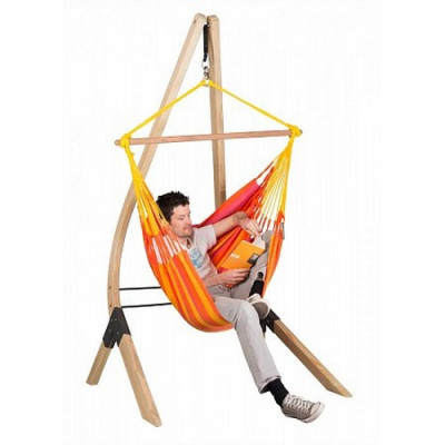 Стул-гамак со стойкой La Siesta SNC145VEA131 mandarine