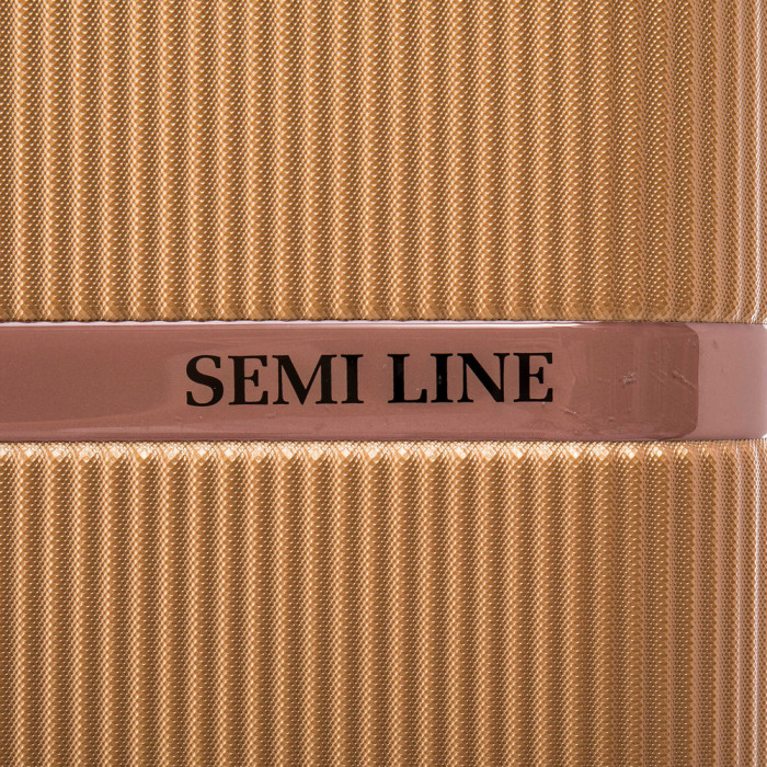 Бьюти-кейс Semi Line 16L Gold (T5667-1)  