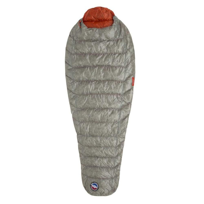 Спальный мешок  Big Agnes Pluton Ul 40 (850 Downtek) Regular gray/pumpkin - LEFT  