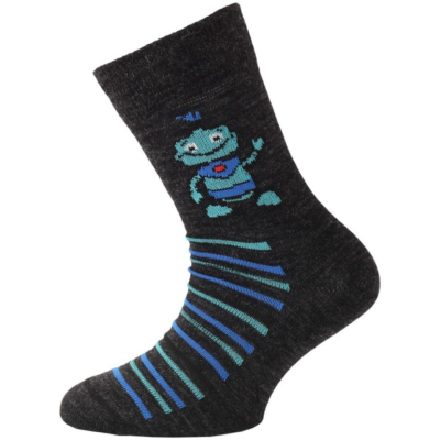 Термоноски детские трекинг Lasting TJB 900 - XS - черный