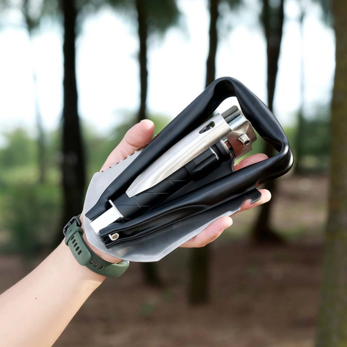 Многофункциональная складная саперная мини лопата NexTool NE20033  