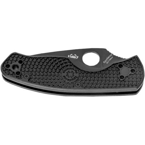 Нож Spyderco Persistence Lightweight FRN Black Blade, серрейтор black (C136SBBK)  
