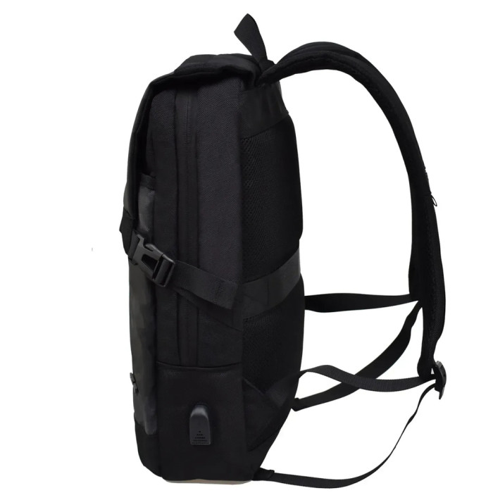 Рюкзак городской Semi Line USB 15 Black (L2007)  