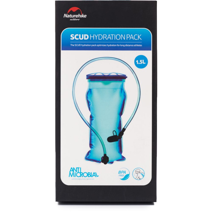 Питьевая система (гидратор) Naturehike PET NH18S070-D, 1.5 л, голубой  