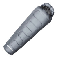 Спальный  мешок KingCamp Treck 200 (KS3191), серый, правый