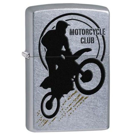 Зажигалка Zippo 207 Pf18 Motorbike Club Desing 29695  