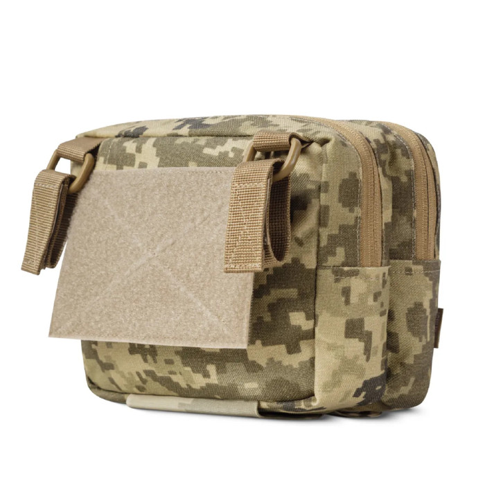 Сумка-напашник Ukrarmor PRO. Размер L(16х28 см). Материал Cordura 500D Пиксель  