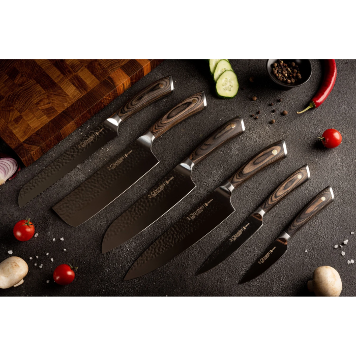 Набор из 6 кухонных ножей, SAKURA 3claveles OH0002, Испания  