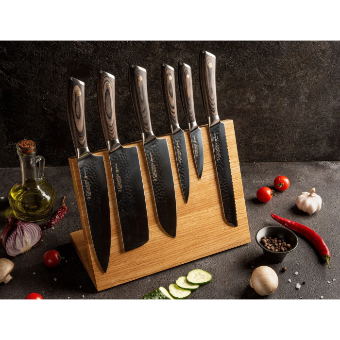 Набор из 6 кухонных ножей, SAKURA 3claveles OH0002, Испания  