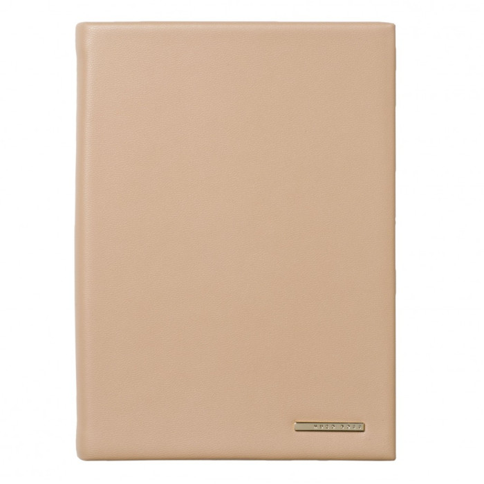 Блокнот А6 Hugo Boss Essential - бежевый  