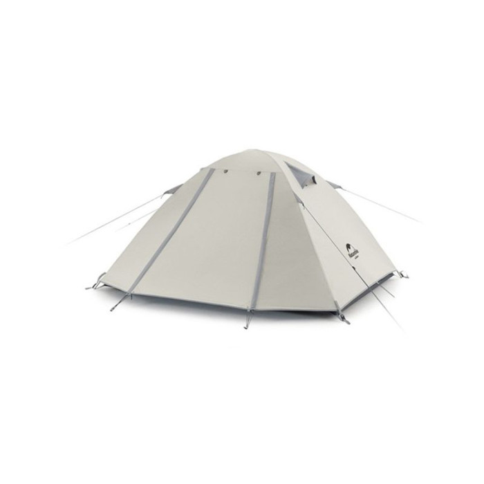 Палатка четырехместная Naturehike P-Series CNK2300ZP028, светлая серая  