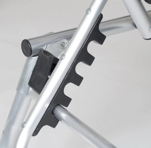 Кровать раскладная Bo-Camp Sun Lounger With Sunscreen 5 Positions Black (1304460)  