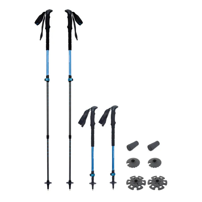 Трекинговые телескопические палки Pinguin Shock FL/TL Foam, 63-135 см, Blue (PNG 812152)  