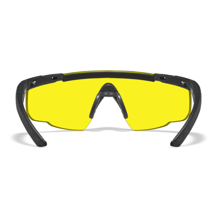 Защитные баллистические очки Wiley X SABER ADV Желтые линзы/матовая черная оправа (без кейса)  