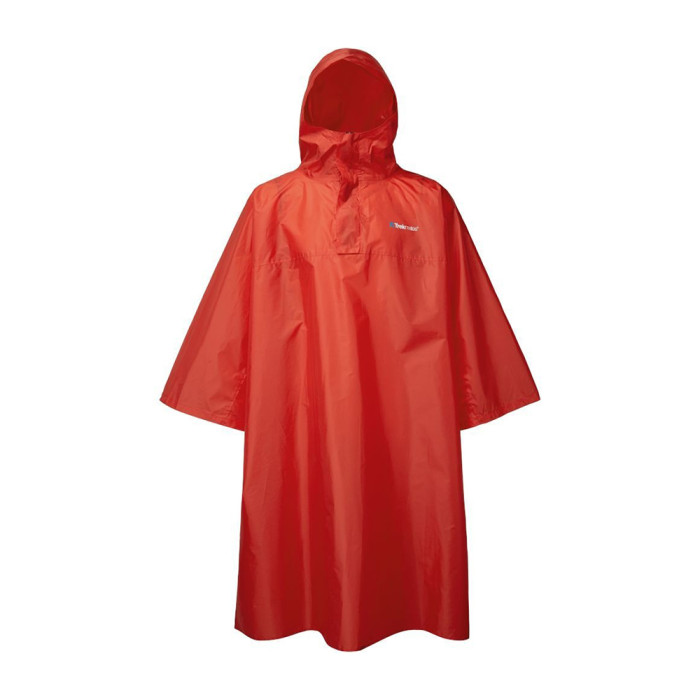 Пончо Trekmates Deluxe Poncho TM-006291 red - O/S - красный 