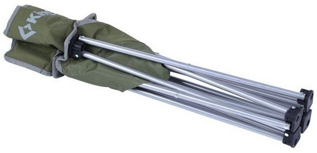 Шезлонг KingCamp Compact Chair in Steel M (KC3832), Dark Green  