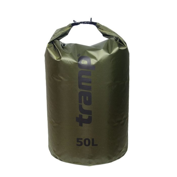 Гермомешок PVC Diamond Rip-Stop 50л Tramp TRA-208-olive  