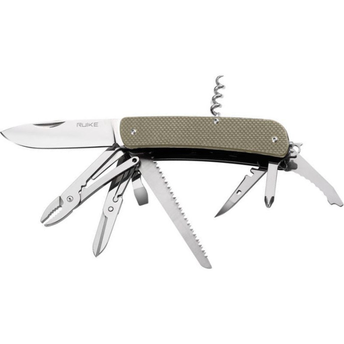 Многофункциональный нож Ruike Criterion Collection L51 зеленый  