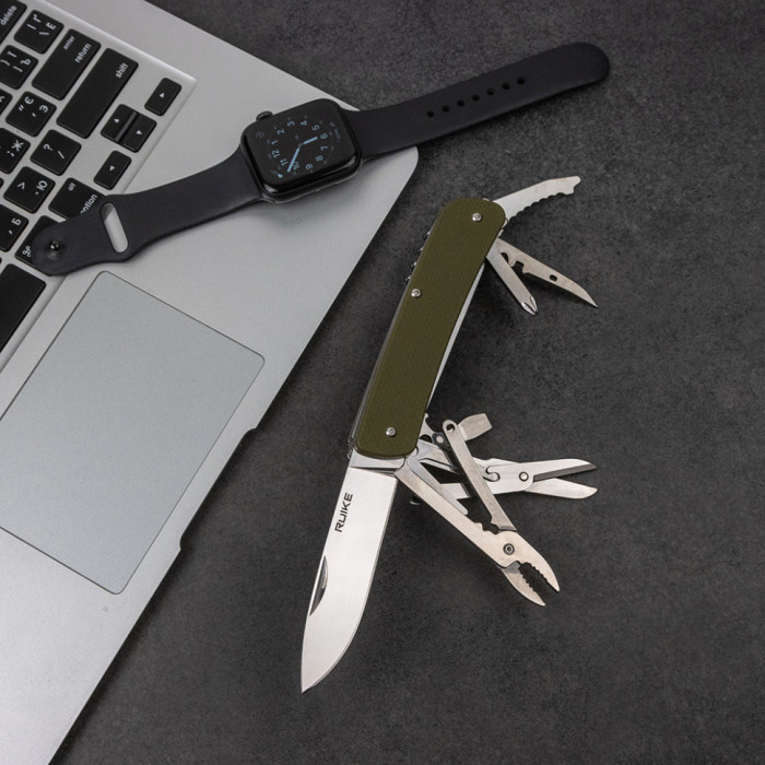 Многофункциональный нож Ruike Criterion Collection L51 зеленый  