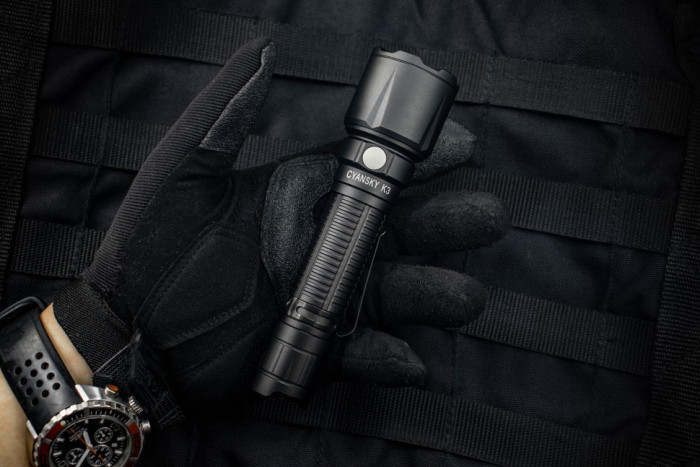 Фонарь ручной Cyansky K3 SFT-40-W  