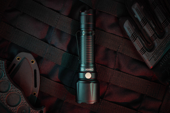 Фонарь ручной Cyansky K3 SFT-40-W  