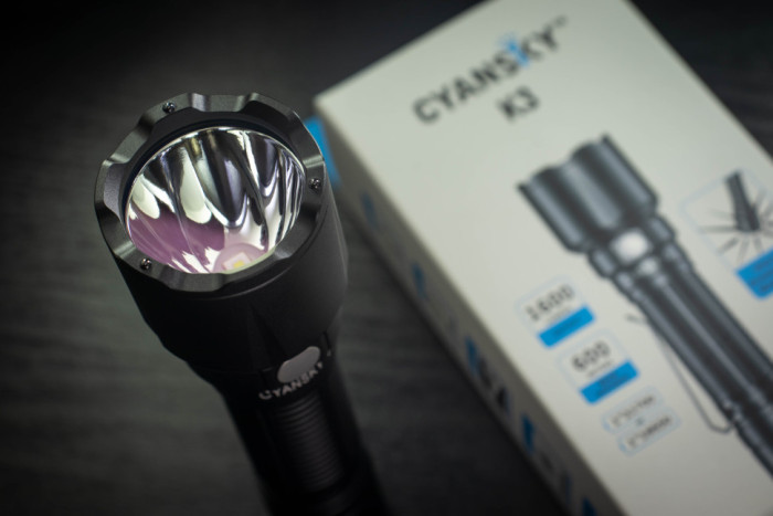 Фонарь ручной Cyansky K3 SFT-40-W  