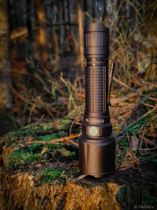 Фонарь ручной Cyansky K3 SFT-40-W  