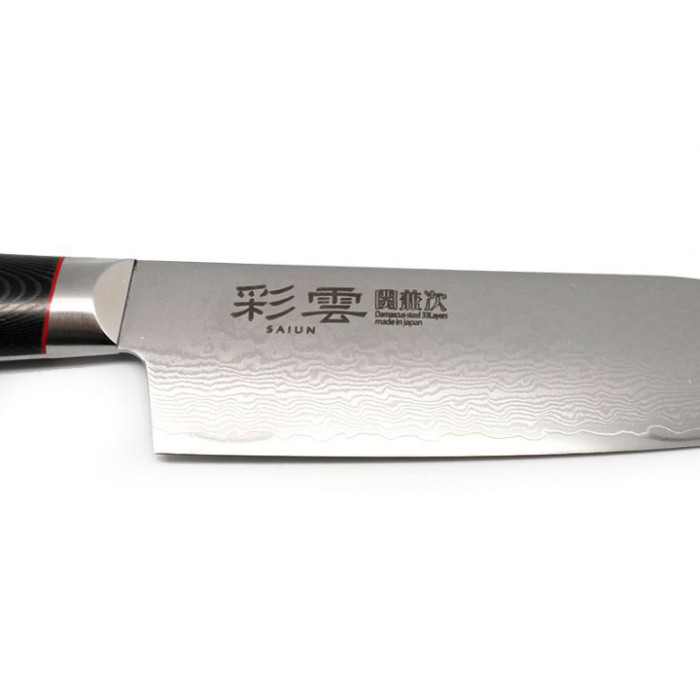 Нож кухонный Kanetsugu Saiun Santoku Knife 170mm (9003)  