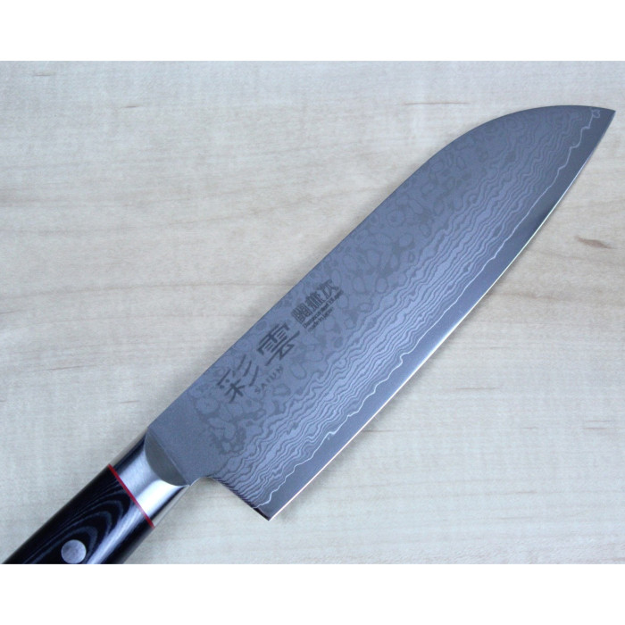 Нож кухонный Kanetsugu Saiun Santoku Knife 170mm (9003)  