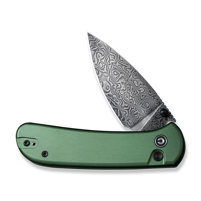 Нож складной Civivi Qubit Green Aluminum C22030E-DS1  