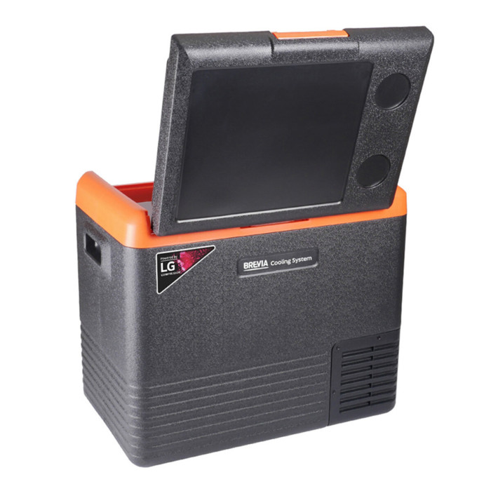 Холодильник автомобильный Brevia 50л (компрессор LG) 22535  
