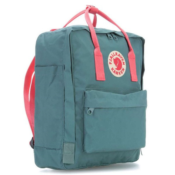 Рюкзак Fjallraven Kanken Frost Green-Peach Pink  