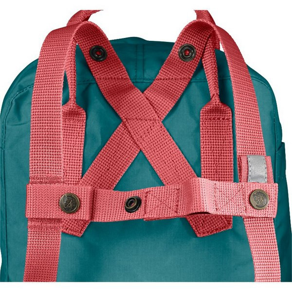 Рюкзак Fjallraven Kanken Frost Green-Peach Pink  