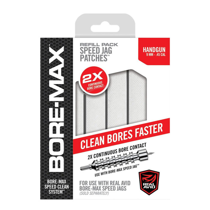 Патчи для чистки Real Avid Bore-Max 4" L. Прямоугольные. 250 шт/уп 