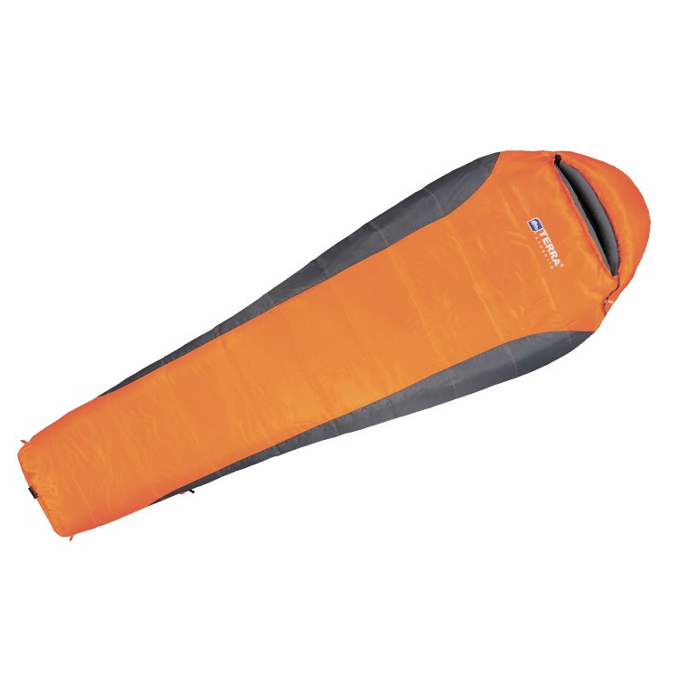 Спальный мешок Terra Incognita Siesta 100 Regular L оранжевый-серый 
