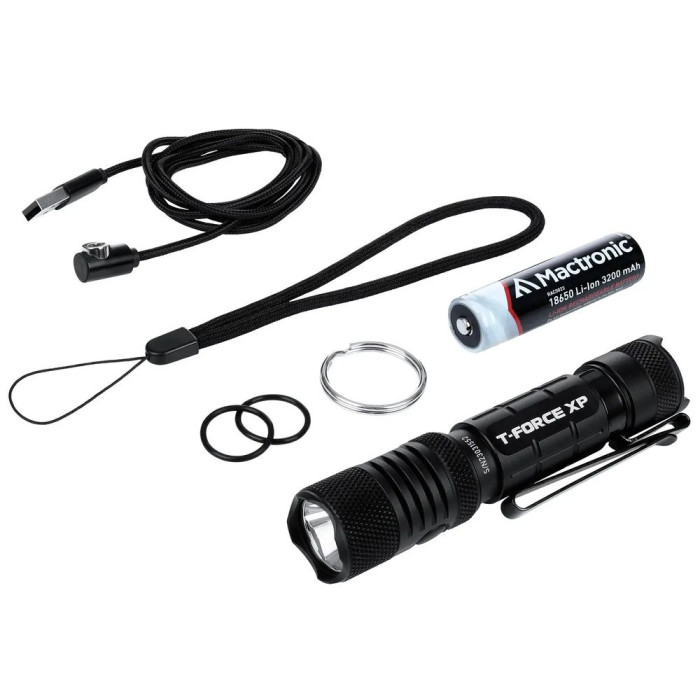 Фонарь тактический Mactronic T-Force XP (2030 Lm) USB Rechargeable Magnetic (THH0211)  