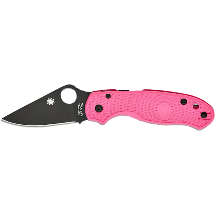 Нож Spyderco Para 3 Black Blade, pink  