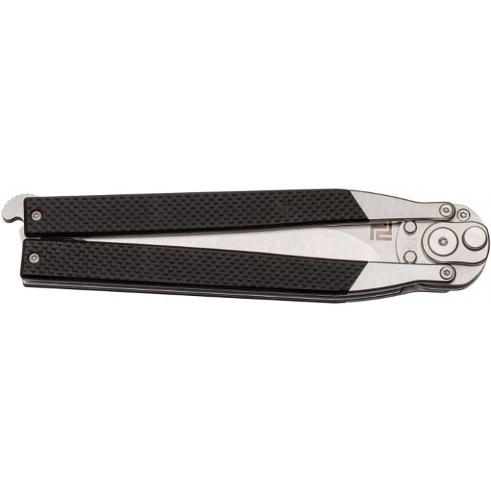 Нож Artisan Kinetic Balisong, D2, G10 Flat black  