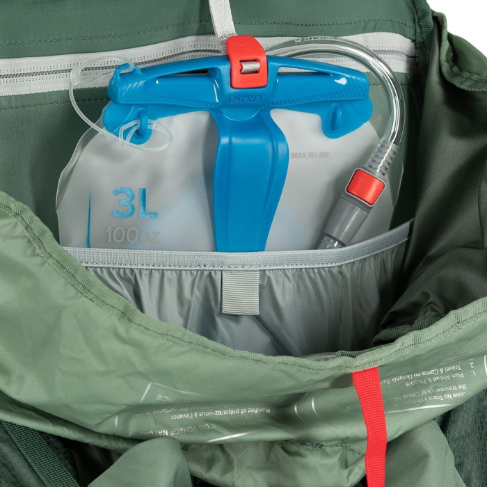 Рюкзак Osprey Aura AG LT 50 koseret/darjeeling spring green - WM/L - зеленый  