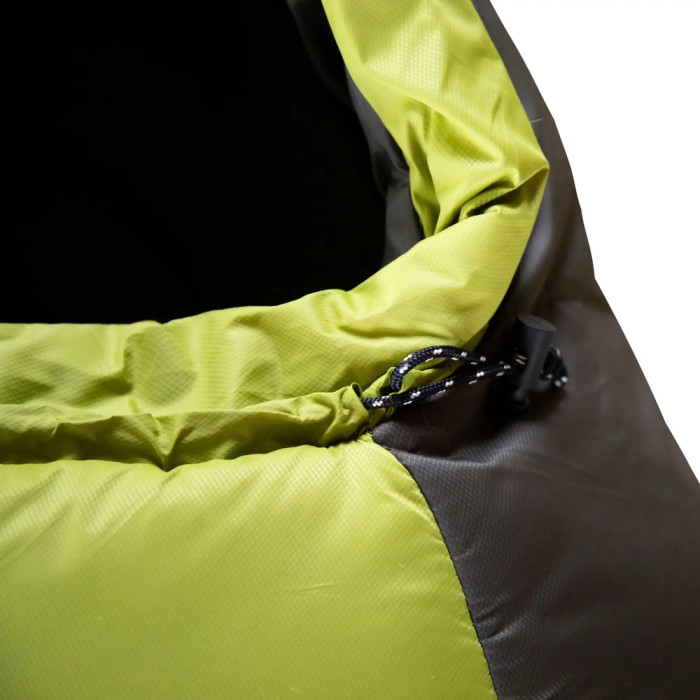 Спальный мешок Tramp Fjord Long кокон левый green/grey 225/80-50 UTRS-094L-L  