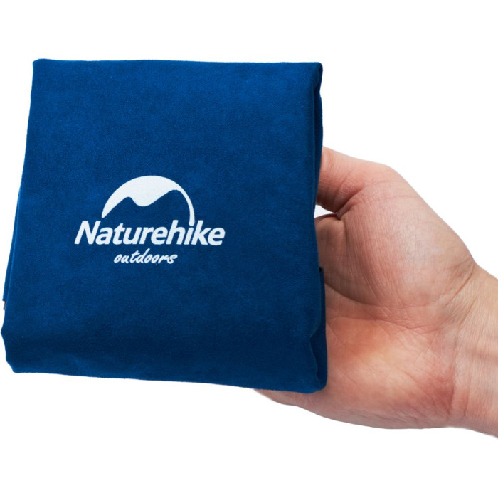 Подушка надувная Naturehike Comfortable NH15A001-L, голубой  