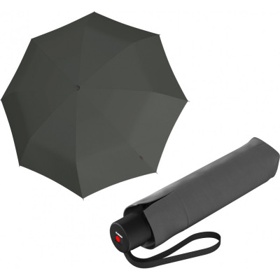 Зонт Knirps A.050 Dark Grey  Мех/Складной/8спиц /D99x24см