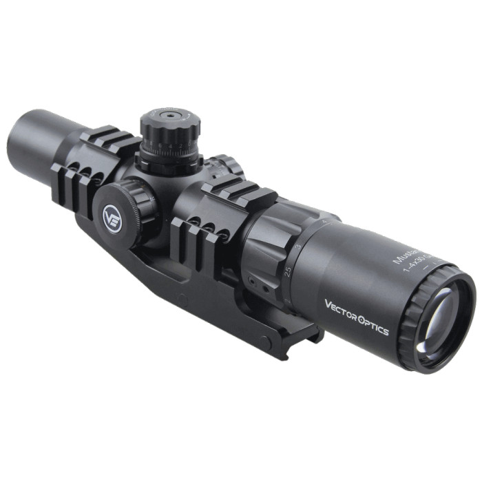 Прицел оптический Vector Optics MUSTANG GENII 1-4X30 (30 мм) Illum. SFP  