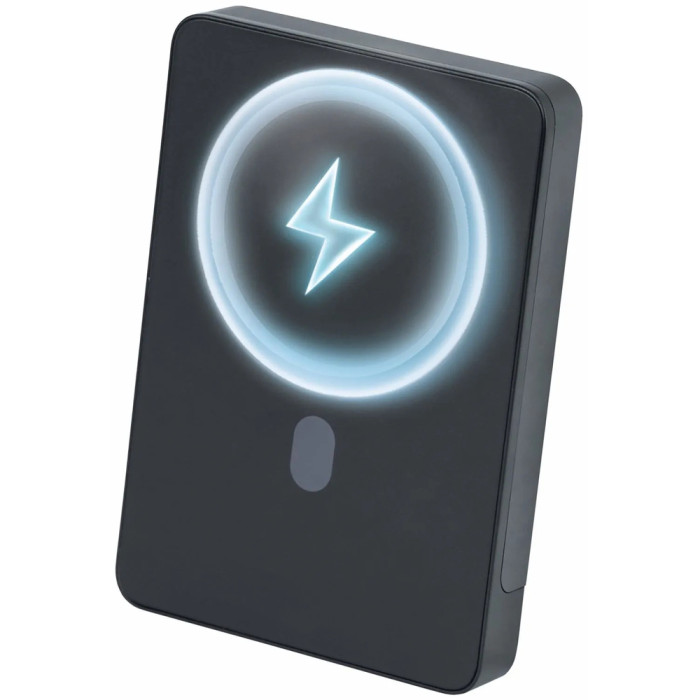 Повербанк (Power Bank) Brevia ePower LCD 10000mAh MagSafe SuperSlim PD20W, Qі15W Black  