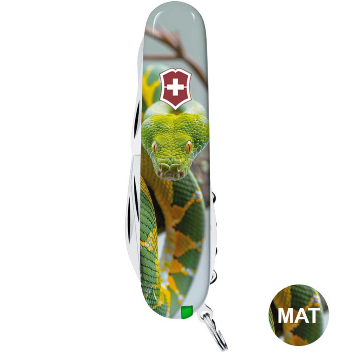 Складной нож Victorinox CLIMBER ZODIAC Зеленая змея 1.3703.7.Z4270pk  