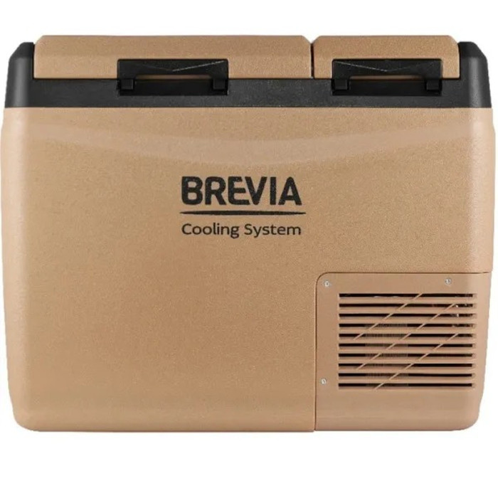 Портативный холодильник BREVIA 39L, двухкамерный (23400)  