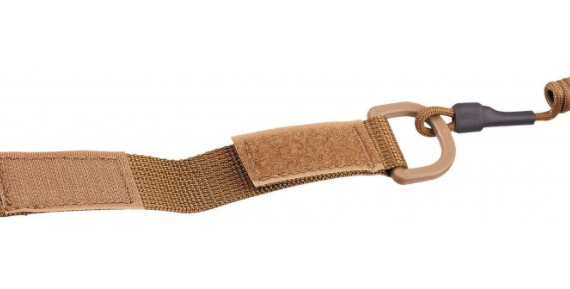Страховочный шнур Grand Way S03 с D-кольцом коричневый  